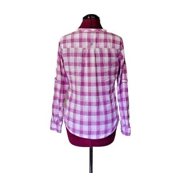 Columbia Performance Fishing Gear Shirt Multicolor Women Size Small Pock… - Picture 2 of 8